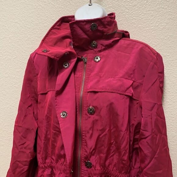Myanorak Magenta Crinkle Nylon Jacket Small - Picture 6 of 6